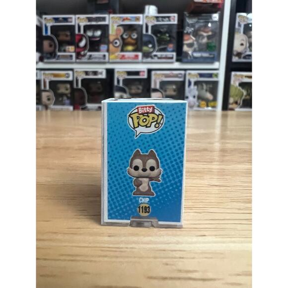 BITTY Chip & Dale Funko Pops #1193 #1194 Mickey & Friends Disney Chipmunk Rescue - Picture 3 of 11